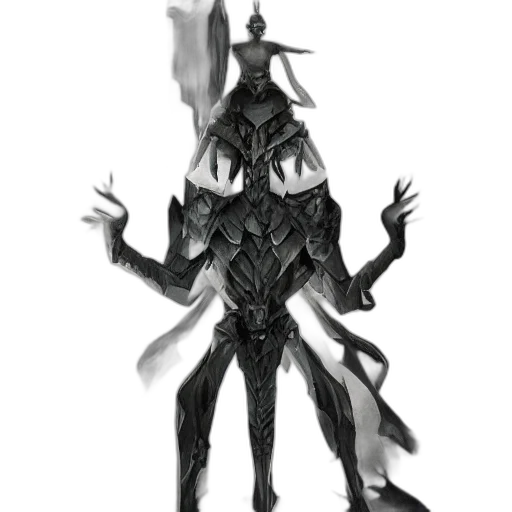 mask, creature, staff, robot transparent PNG cut-out