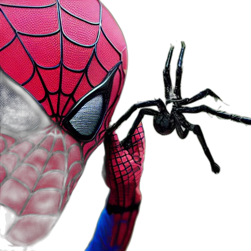 mask, creature, animal, 3d render transparent PNG cut-out