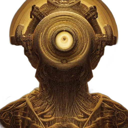 mask, crown, face, robot transparent PNG cut-out