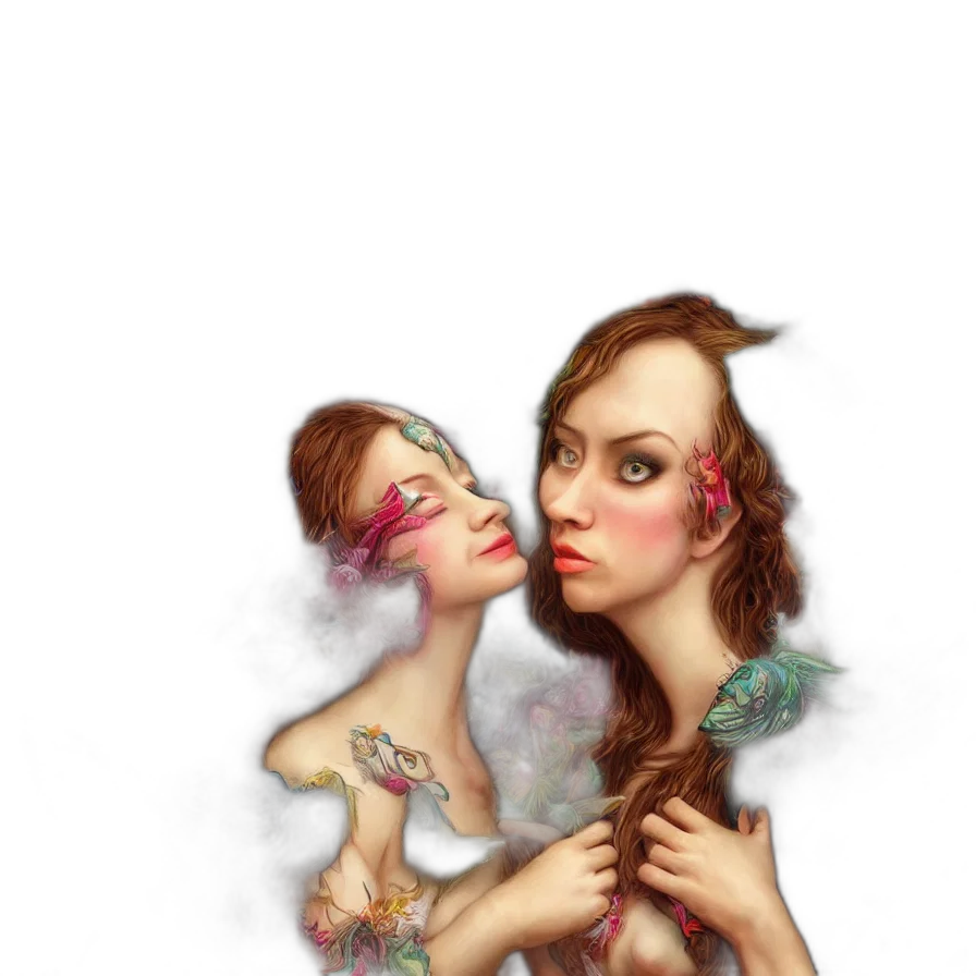 jewelry, fantasy art, concept art, photorealistic transparent PNG cut-out