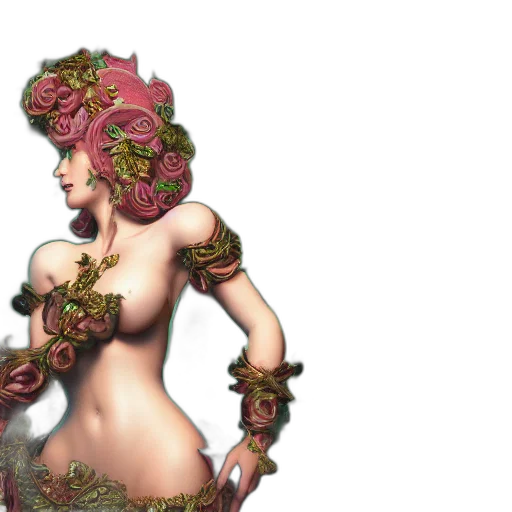 dress, crown, jewelry, flower transparent PNG cut-out