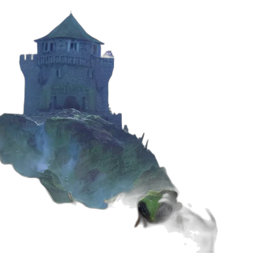 dragon, concept art, fantasy art, 3d render transparent PNG cut-out