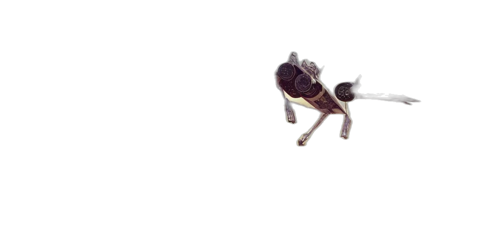 dragon, creature, animal, robot transparent PNG cut-out
