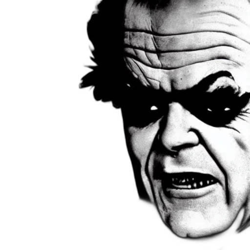face, mask, jack, nicholson transparent PNG cut-out