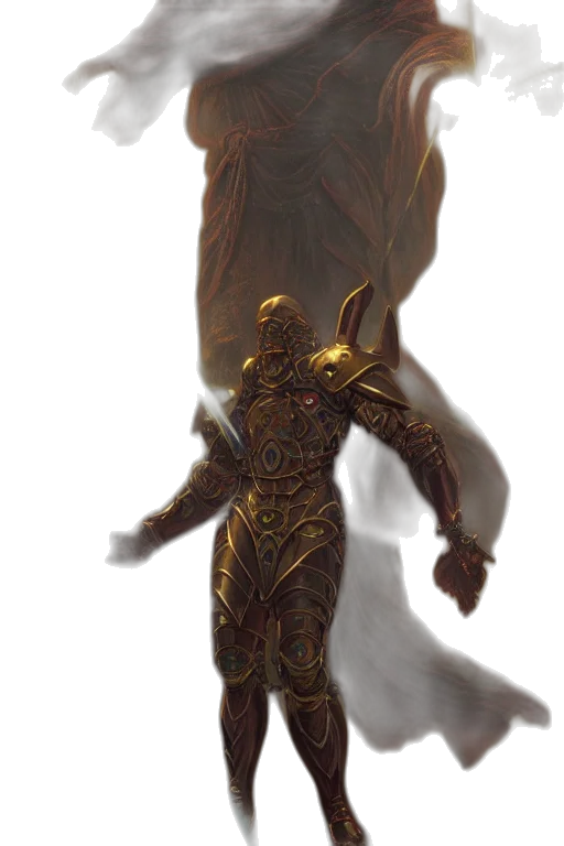 sword, robot, staff, creature transparent PNG cut-out