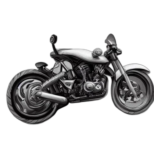 photorealistic, 3d render, pencil sketch, concept art transparent PNG cut-out