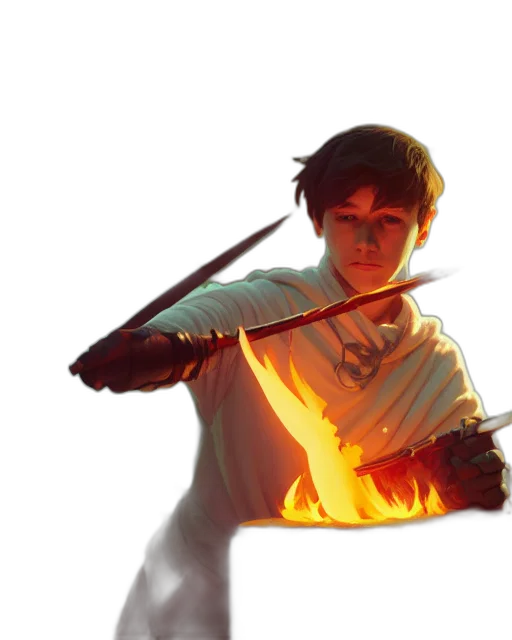 sword, staff, weapon, dragon transparent PNG cut-out