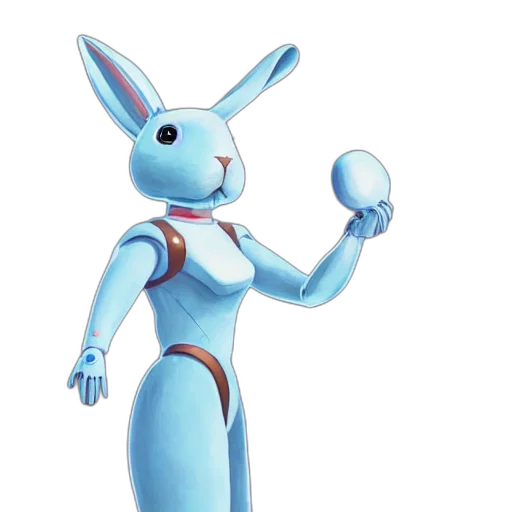 robot, dress, 3d render, concept art transparent PNG cut-out