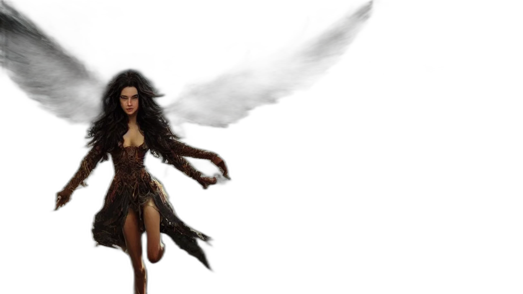 fantasy art, concept art, comic book art, 3d render transparent PNG cut-out