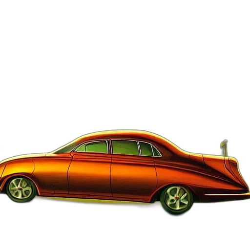 car, weapon, concept art, 3d render transparent PNG cut-out