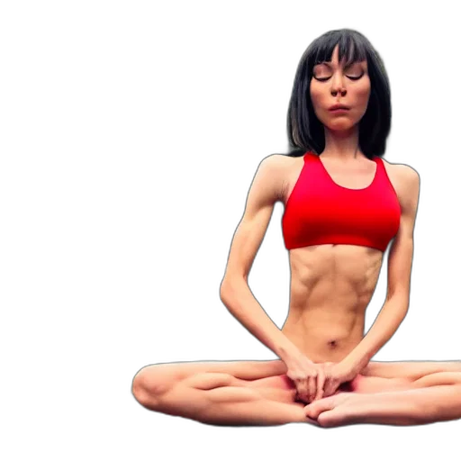 photorealistic, 3d render, skinny, muscular transparent PNG cut-out