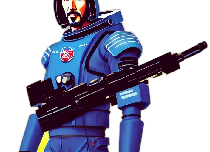 robot, weapon, concept art, comic book art transparent PNG cut-out