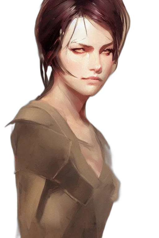 face, mask, staff, fantasy art transparent PNG cut-out