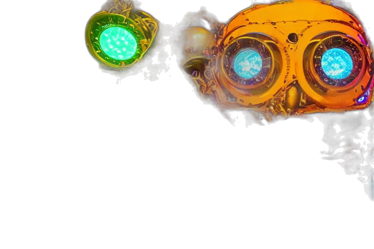 mask, robot, weapon, jewelry transparent PNG cut-out