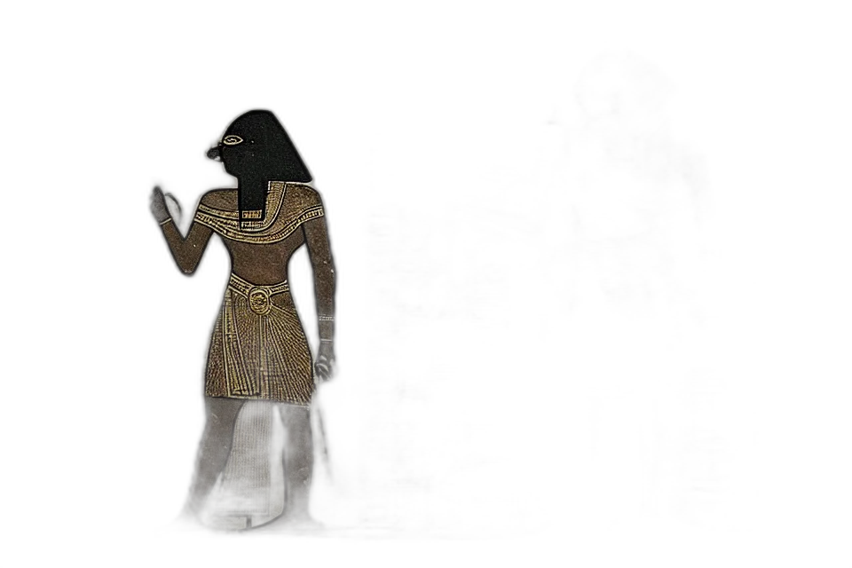 mask, jewelry, staff, dress transparent PNG cut-out