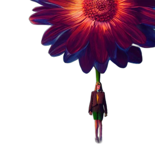 flower, umbrella, bottle, weapon transparent PNG cut-out