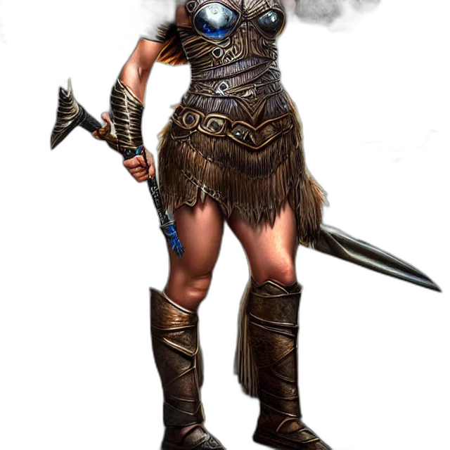 sword, staff, weapon, fantasy art transparent PNG cut-out