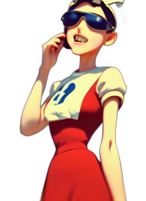 dress, staff, robot, face transparent PNG cut-out