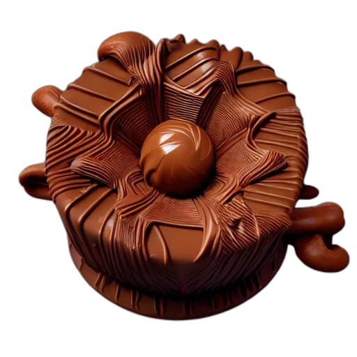 food, crown, furniture, 3d render transparent PNG cut-out