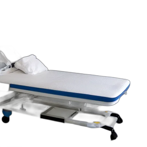 furniture, 3d render, hospital, bed transparent PNG cut-out