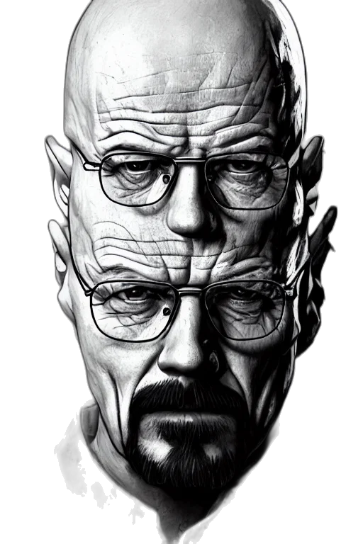 face, mask, comic book art, photorealistic transparent PNG cut-out