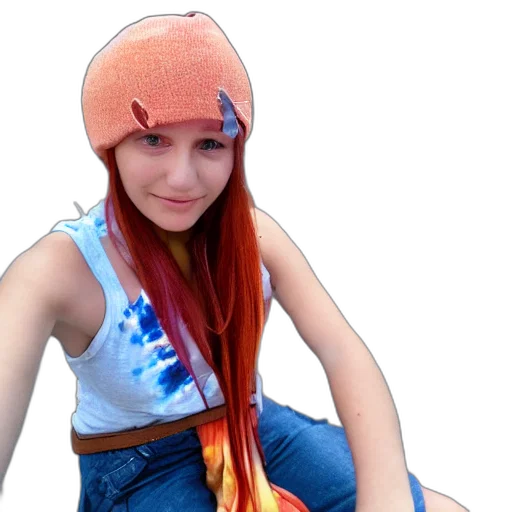 hat, jacket, face, hair transparent PNG cut-out