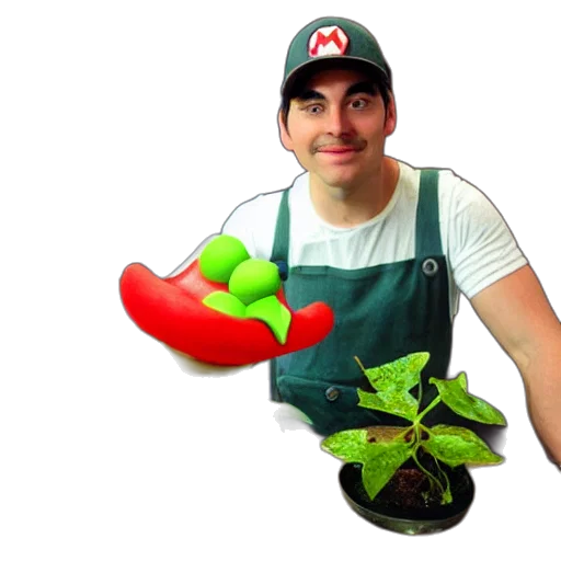staff, creature, hat, food transparent PNG cut-out