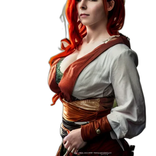 dress, staff, dragon, sword transparent PNG cut-out