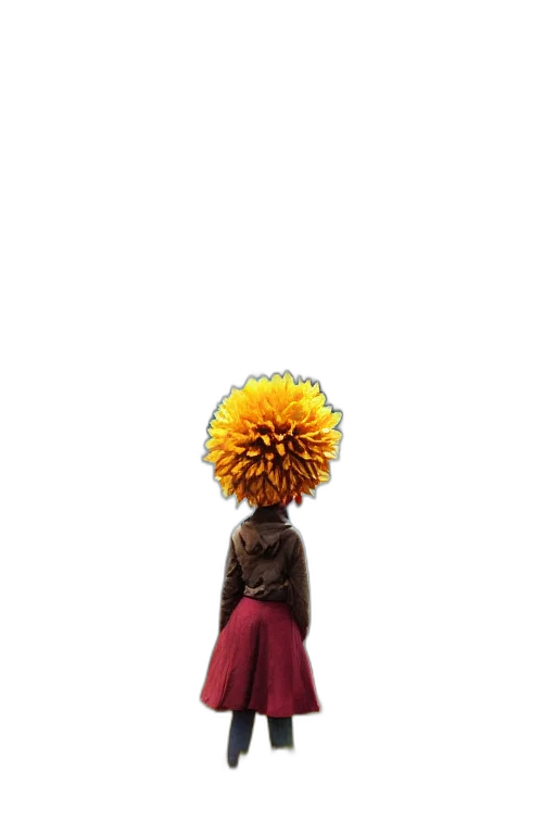 flower, dress, crown, umbrella transparent PNG cut-out