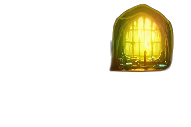 crown, hat, bottle, staff transparent PNG cut-out