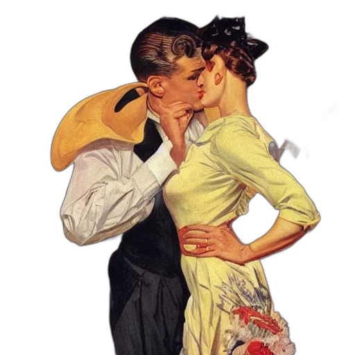 dress, umbrella, mask, face transparent PNG cut-out