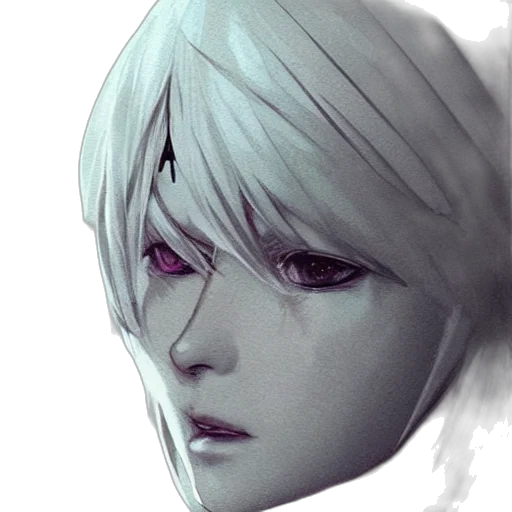 face, mask, robot, creature transparent PNG cut-out