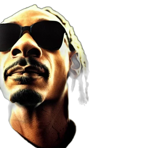 face, photorealistic, snoop, dogg transparent PNG cut-out