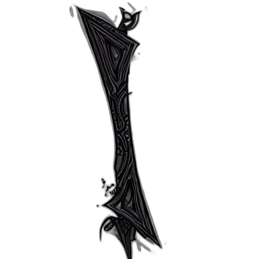 sword, weapon, staff, dragon transparent PNG cut-out