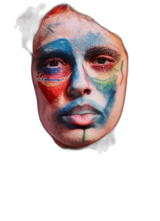 mask, face, creature, hat transparent PNG cut-out