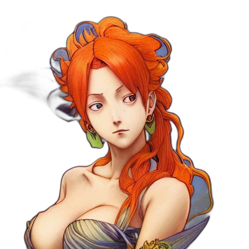dress, crown, jewelry, staff transparent PNG cut-out