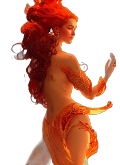 dress, fantasy art, concept art, photorealistic transparent PNG cut-out