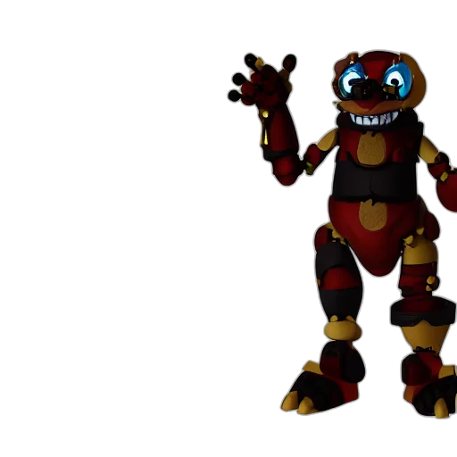 robot, creature, animal, 3d render transparent PNG cut-out