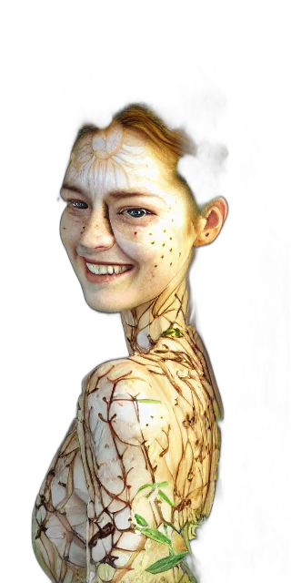 robot, face, mask, jewelry transparent PNG cut-out
