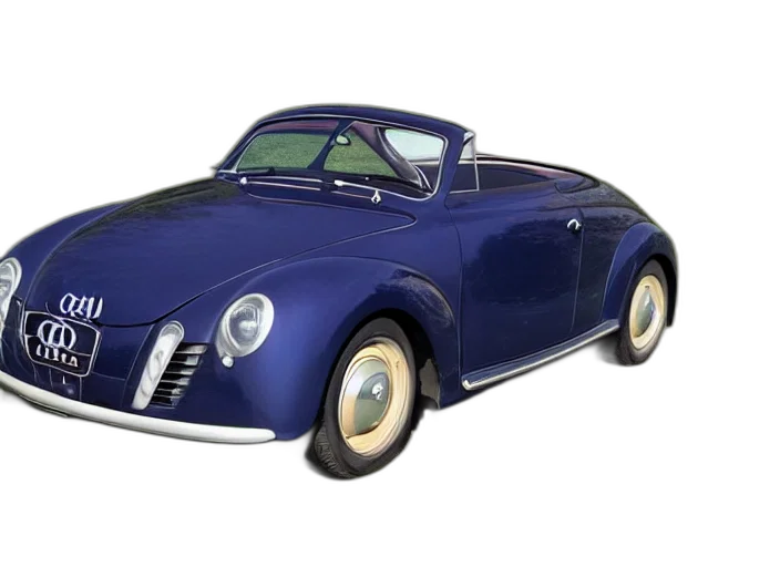 car, 3d render, photorealistic, 1950 transparent PNG cut-out