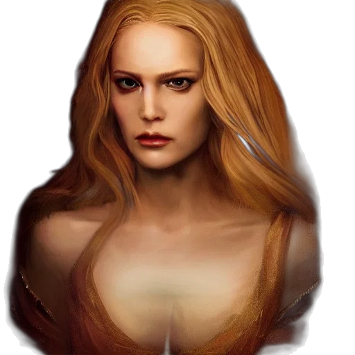 face, hair, jewelry, crown transparent PNG cut-out