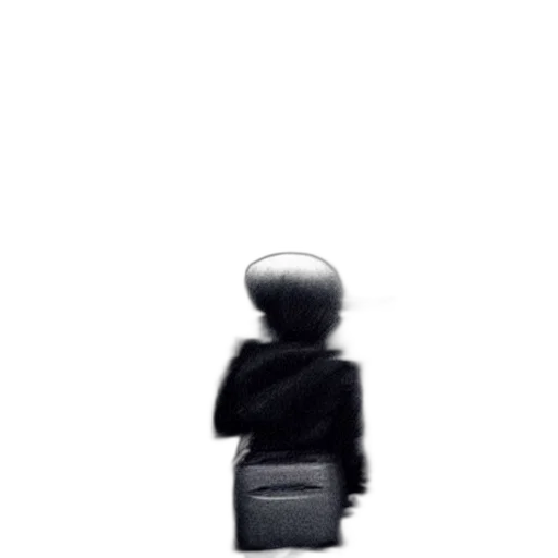 robot, jacket, dress, creature transparent PNG cut-out