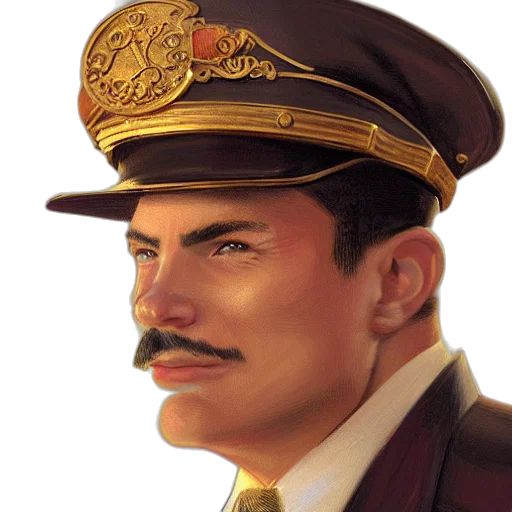 face, staff, hat, crown transparent PNG cut-out