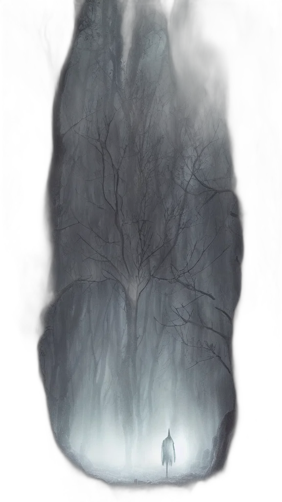 tree, dress, hair, mask transparent PNG cut-out