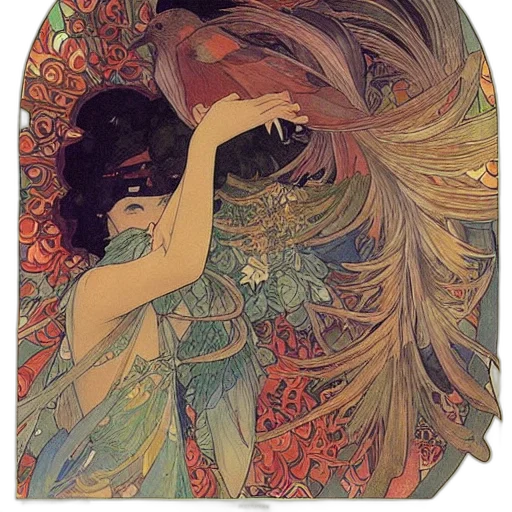 mask, dress, face, fantasy art transparent PNG cut-out
