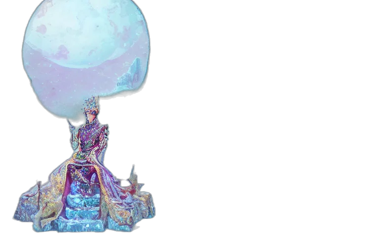 crown, staff, concept art, fantasy art transparent PNG cut-out