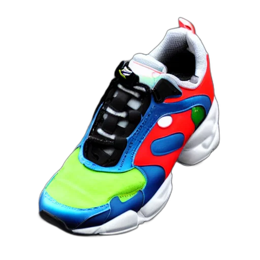 shoes, 3d render, photorealistic, concept art transparent PNG cut-out