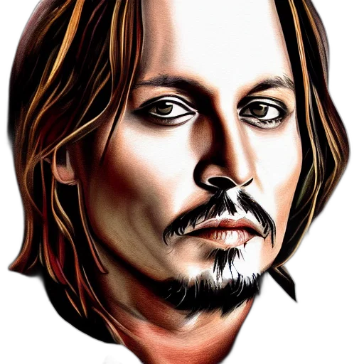 face, photorealistic, cartoon, fantasy art transparent PNG cut-out