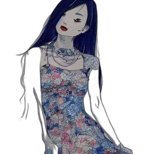 dress, jewelry, cartoon, fantasy art transparent PNG cut-out
