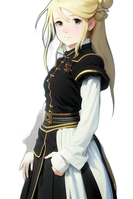 staff, dress, sword, crown transparent PNG cut-out